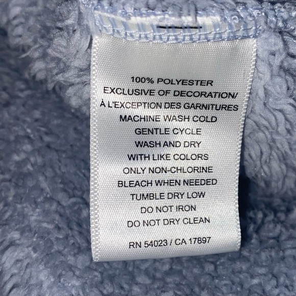 Old Navy fuzzy sherpa fleece pullover sweatshirt w/ a cowl neck.SZ XXL - Picture 3 of 4